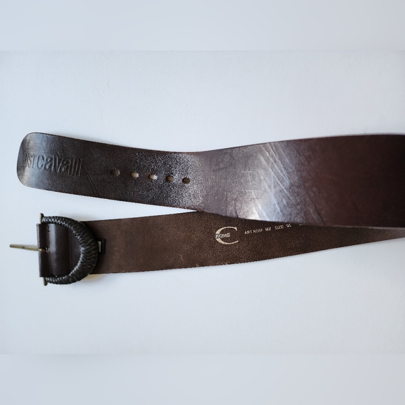 Just Cavalli Genuine Leather Belt - Picture 9 of 11